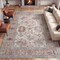 Jonathan Y Kisara Oushak Style Distressed Border Non-Slip Machine-Washable Rose Clay/Cream 3ft x 5ft Area Rug PTN101D-3 - alternate 5