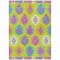 Homeroots 8' X 10' Lime Green Pink And Purple Southwestern Washable Indoor Outdoor Area Rug 615149 - alternate 8
