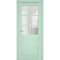 Sartodoors Interior Solid French Door Frosted Glass 24x80 Solid Core Modern Interior VEREGIO7339ID-OLI-24 - alternate 1