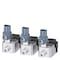 Siemens box terminal TS1.2 3 units 10 AWG&3/0 with aux. conductor voltage tap 3 3VA9143-0JH12 - alternate 1