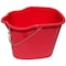 Tuff Stuff Products SB17RD 17 qt. Square Utility Bucket; Red SB17RD - alternate 1