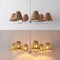 Jonathan Y Grady 35" 6-Light Grand Coastal Farmhouse Adjustable Swooping Arm Metal w/Hand-Woven Rattan Shades L JYL9560A - alternate 8