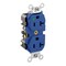 Leviton PlugsandReceptacles, 20A, 125VAC, Bl, Nylon 8300-BU - alternate 1