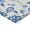 Homeroots 9' X 12' White And Denim Blue Floral Washable Indoor Outdoor Area Rug 589516 - alternate 6