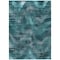 Homeroots 5' X 8' Teal Blue Aqua And Gray Abstract Washable Indoor Outdoor Area Rug 587153 - alternate 7