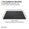 Anzzi 59 in. x 35 in. Barrier-Free Curbless Shower Base in Black with Reversible Drain and ADA Compliant SB-AZ508RL-BL - alternate 8