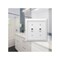 Amerelle Wall Plate Cottage White 2 gang Wood Toggle White 269TTW - alternate 3