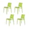 Lagoon Sensilla Resin Stackable Dining Chairs, 4PK 7052V5-SSLGA - alternate 1