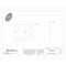 Zoro Select Fender Washer, For Screw Size 5/16" , Steel Zinc Plated Finish, 5 PK Z0485 - alternate 2