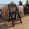Flash Furniture Hercules Tucker Black Lightweight Foldable Chairs, Removable Black Vinyl Padded Seats, 4PK 4-LE-L-1M-BK-GG - alternate 6