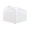 King Canopy 10ftx13ft Canopy Enclosure Sidewall Kit w/ Flaps, Fits 10ft 8in by 13ft frames, White SWK1013WF-2 - alternate 1