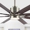 Jonathan Y Octo 66" 1-Light Contemporary Industrial Iron/Plastic Mobile-App/Remote-Controlled 6-Speed Ceiling F JYL9712C - alternate 12