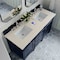 James Martin Vanities Brittany 60" Double Vanity, Victory Blue, w/ 3 CM Siberian Silestone Top w/FreePower Wireless Charger 650-V60D-VBL-FSFR - alternate 7