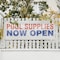 Signmission Pool Supplies Now Open, 48 Inch x 120 Inch, Vinyl Banner B-120-30813 - alternate 4