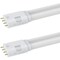 Luxrite 20W 4-Pin 2G11 LED Tube Light Bulb, 5CCT Selectable 3000K/3500K/4000K/5000K/6500K, Ballast, 2PK LR24569 - alternate 1