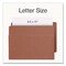 Pendaflex End Tab File Pocket, 7" Expansion, Letter Size, Brown, 5PK 63770P - alternate 4