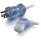 C2G 12ft 16AWG 5 15P C13R CLR 48050 - alternate 1