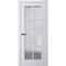 Sartodoors Interior Solid French Door Frosted Glass White 32x96 Solid Core Modern Interior VEREGIO7412ID-WS-3296 - alternate 1