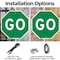 Signmission Go, 10 Inch X 10 Inch, Aluminum Metal Signs OC-A-10-213 - alternate 6