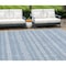 Homeroots 9' X 12' Blue And Denim Blue Southwestern Washable Indoor Outdoor Area Rug 587522 - alternate 1