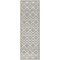 Homeroots 6' Silver And Gray Geometric Indoor Outdoor Area Rug 556299 - alternate 7