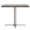 Flash Furniture Bennett 36 in Square Solid Wood Indoor Tabletop in Dark Brown with 30 in x 30 in Dining Height GSF-SQ36-DKBRN-T3030S-GG - alternate 8