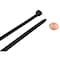 Performance Tool 100 pc. 15 in. Black Cable Ties, UV-Stable, Heavy Duty, Nylon 6/6, 100PK W2941 - alternate 6
