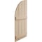 Ekena Millwork Sandblasted 4 Board Joined Board-n-Batten w/Quarter Round Arch Top Faux Wood Shutters, 22W x 62H, PR SHUBJQ22X62SDPR - alternate 6
