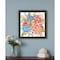 Homeroots Spring Floral Black Framed Print Wall Art 529910 - alternate 3