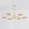 Hudson Valley Lighting Johnson Integrated LED Chandelier in Aged Brass 1506-AGB - alternate 2
