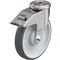 Blickle SS, Kingpin Swivel Caster, PU, 8", Brake LEXR-PATH 200KAD-FI - alternate 1