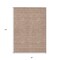 Homeroots 8' X 10' Brown And Beige Geometric Washable Indoor Outdoor Area Rug 594416 - alternate 7
