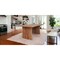 Homeroots 71" Brown Rectangular Solid Wood Dining Table 379798 - alternate 1