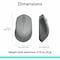 Logitech SILENT PLUS WIRELESS MOUSE M330 GREY 910-004908 - alternate 2
