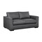 Manhattan Comfort Cleo Upholstered Loveseat in Pewter SF1950-PT - alternate 7