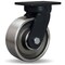 Hamilton Plate Caster, Swivel, Steel, 10 1/2"H S-SECK-83HFSB - alternate 1