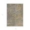 Homeroots 3' X 5' Gold And Gray Abstract Washable Indoor Outdoor Area Rug 596794 - alternate 6