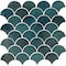 Daltile Miramo 3'' Ceramic Fan Wall Mosaic, 10PK MR48FAN3MBMSGL - alternate 4