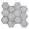 Apollo Tile 12x14 Bianco Carrara, Wooden Grey Marble Polished Floor and Wall Mosaic Tile 5.48 sqft/case, 5PK APLSV88G36A - alternate 1