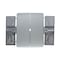 Picnic Time Family Of Brands Aluminum Portable Picnic Table, Silver 801-00-133-000-0 - alternate 5