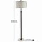 Jonathan Y June 65" Adjustable Metal/Marble LED Floor Lamp, Oil Rubbed Bronze JYL3022B - alternate 4