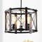 Jonathan Y Ferme 16" 3-Light Adjustable Iron Rustic Farmhouse LED Pendant, Brown/Oil Rubbed Bronze JYL7501A - alternate 7