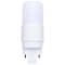 Satco 5W, PL LED: GX23 Base, Frost Finish, Type A/B Dual Ballast, 4000K, 120-277V S21423 - alternate 1