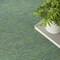 Homeroots 8' Blue And Green Round Geometric Indoor Outdoor Area Rug 552321 - alternate 7