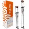 Surpro Double-Sided Drywall Stilts, Aluminum Base, 21 in - 31 in Height, QuadLock Contractor-Grade Stilts S2X-A-2131 - alternate 1