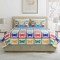 Lavish Home 3-Piece King Quilt Set Bedspread & 2 Pillow Shams with Colorful Butterfly Pattern Lightweight Set 66-003-PRT-BK - alternate 5