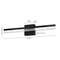 Jonathan Y Mario 22" 1-Light Modern Contemporary 360-Degree Rotatable Iron/Seeded Acrylic Integrated LED Vanity JYL7128A - alternate 8