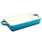 Crock-Pot Crock Pot Artisan 13 in. Enameled Cast Iron Lasagna Pan in Teal Ombre 112008.01 - alternate 8