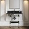 Kingston Brass 36-Inch Black Granite Console Sink with Acrylic Legs and Shelf, 8-Inch, 3-Hole KVPK36KAB5 - alternate 5