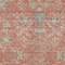 Homeroots 10' X 14' Coral Charcoal And Gray Floral Washable Indoor Outdoor Area Rug 605472 - alternate 8